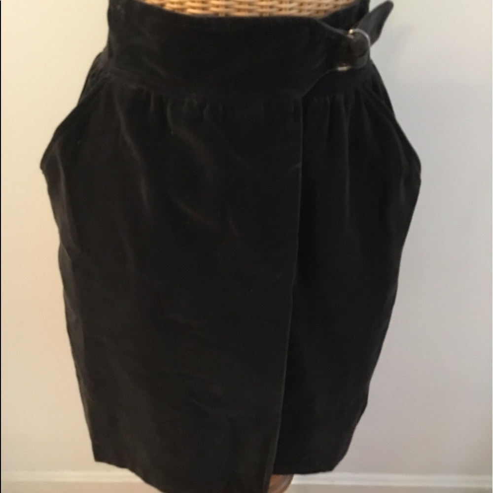 Vintage 80s Emanuel Ungaro Solo Donna Velvet Wrap